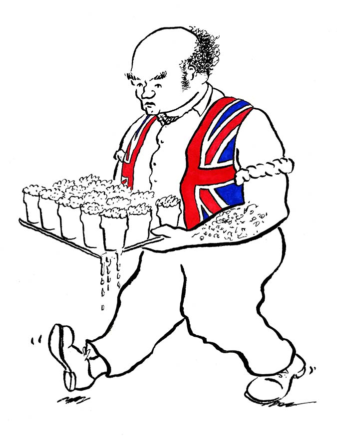 A British Waiter